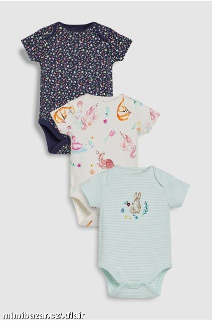 3 x NEXT body s krátkým rukávem