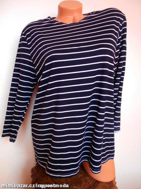 PRUHOVANÁ BLŮZKA /D3285/