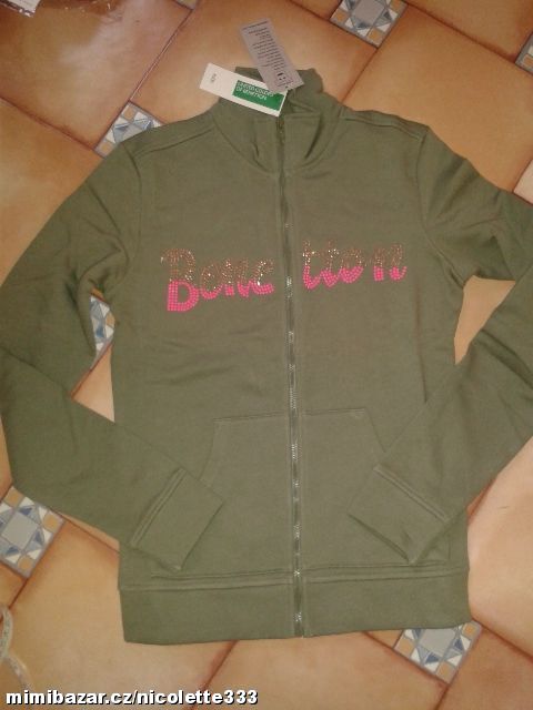 Mikina Benetton - S, 2XL, 3XL