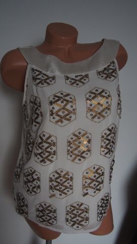 Kaleidoscope smetakový top s korálky V.38