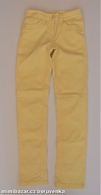 ŽLUTÉ DÍVČÍ SKINNY ( KALHOTY ) NEXT