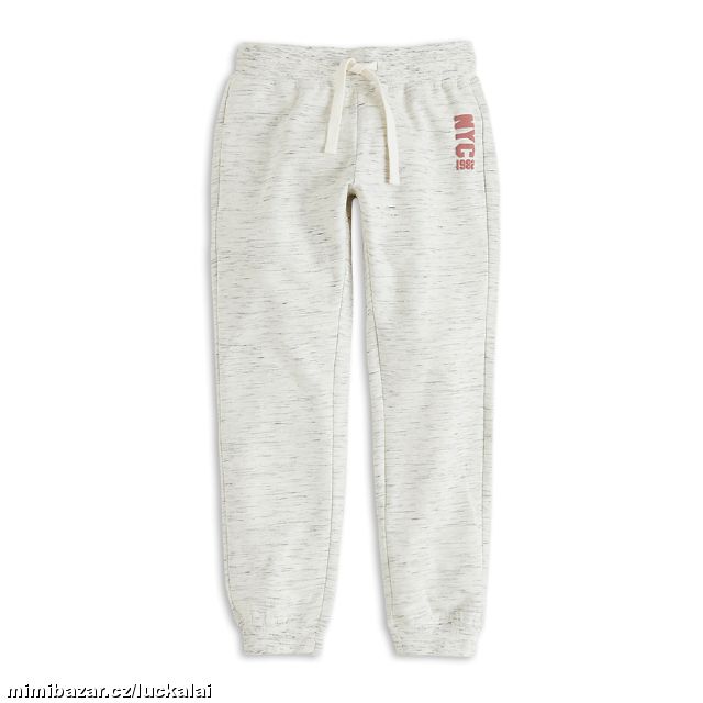 Tepláky, teplákové kalhoty 146/152 skladem