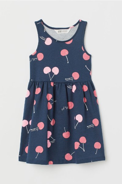 ŠATY TUNIKA TŘEŠNIČKY ZN. H&M SKLADEM V 8 - 10 LET