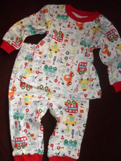 ***KRÁSNÉ CHLAPECKÉ MIMI PYŽAMKO***6 - 9 MĚSÍCŮ***