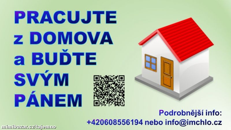 Pracujte z domu a mějte čas na svoji rodinu / děti