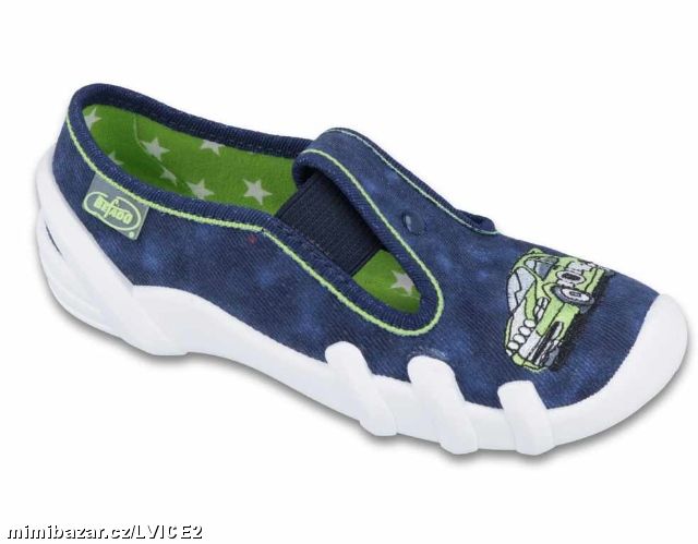 Bačkory, přezuvky, plátěnky BEFADO 290X184 Auto