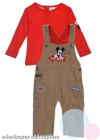 Komplet tričko a kalhoty Mickey Mouse