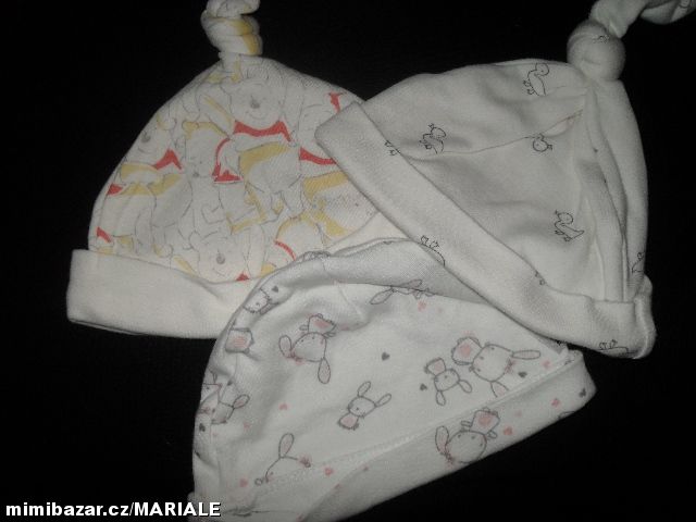 ***3 X MIMI BAVLNĚNÁ ČEPIČKA***