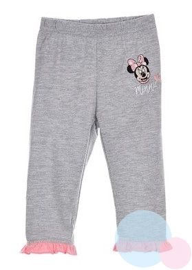 Kalhoty tepláčky Minnie Mouse šedé