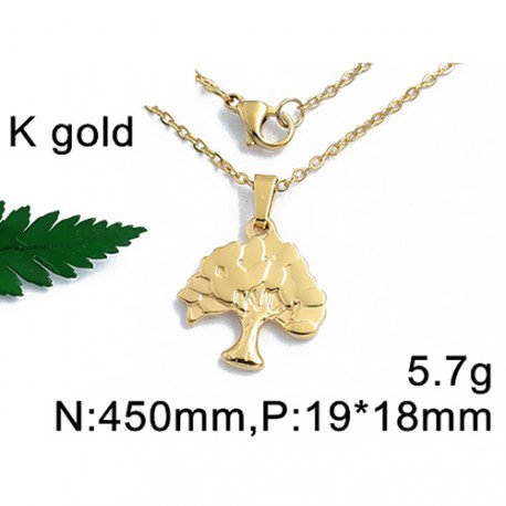 Náhrdelník strom života z chir.oceli SKLADEM