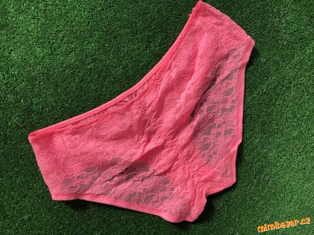 Růžové krajkové kalhotky zn.Vict.Secret - NOV.É