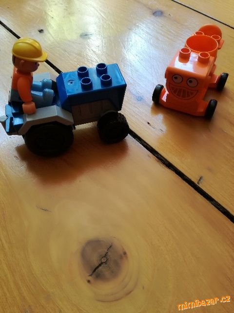 Lego DUPLO traktůrek, míchačka Julča, Bořek
