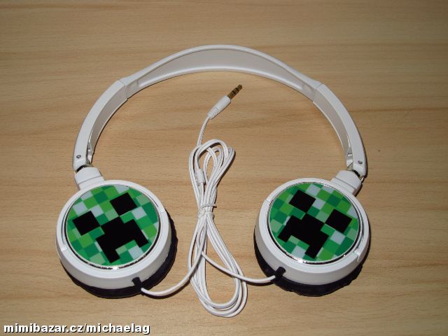 SUPERNÍ SLUCHÁTKA MINECRAFT CREEPER NOVINKA!!!