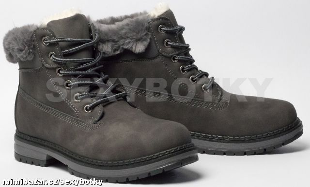 Zimní tmavě šedé farmářky vel. 36, 37, 38 - 3BARVY