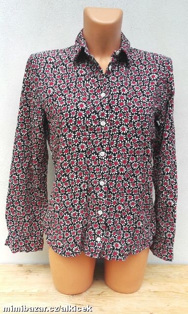 *MANŠESTROVÁ KVĚTOVANÁ KOŠILE CACHAREL - VEL.38