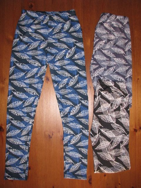 Dámské legíny s kožíškem