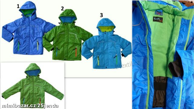 Dětská zimní bunda 98-128