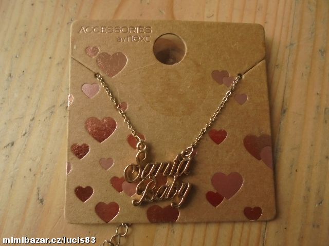 dámský, holčičí řetízek SANTA BABY