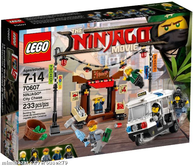 Obrázek k inzerátu: LEGO Ninjago 70607 Honička po Ninjago City