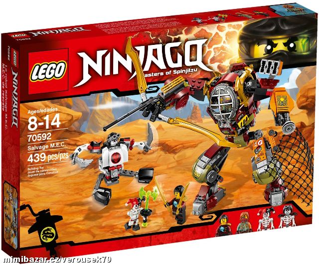 LEGO Ninjago 70592 Robot Salvage M.E.C.