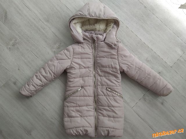 Zimní béžová bunda