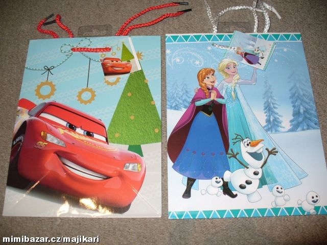 Vánoční taška Disney Cars, Frozen