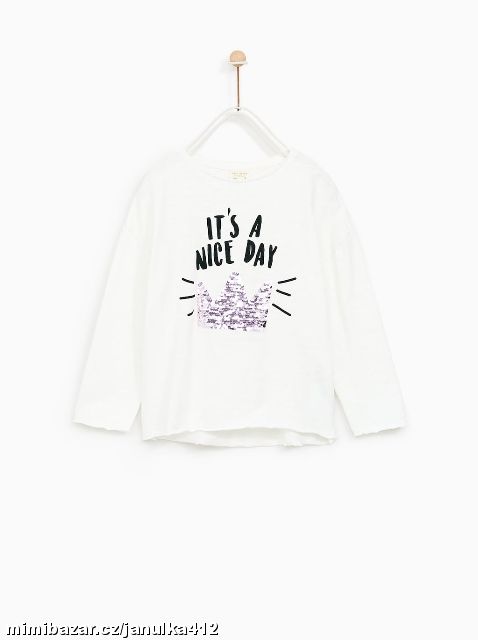 Nádherný slabší svetřík či mikina ZARA