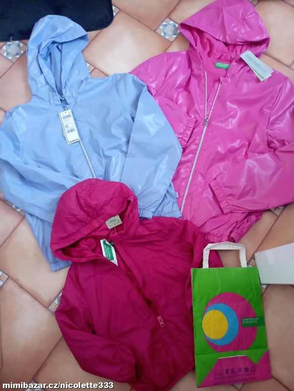 Přechodová bunda Benetton - XXS, S, M, L, XL, 2XL, 3XL