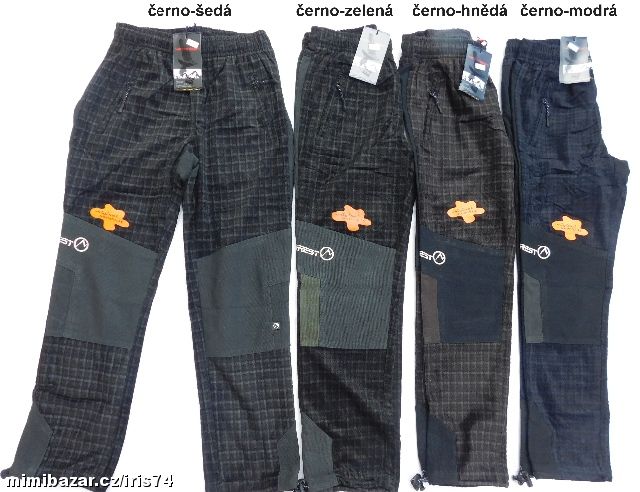 Oblíbené otdoorové kalhoty na jaro-podzim 98-164
