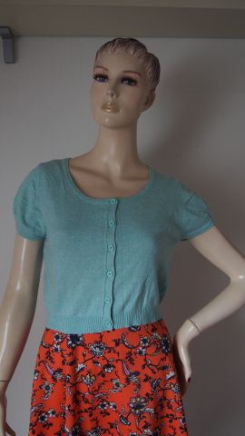 Papaya bleděmodrý tenký svetřík V.40 Nový