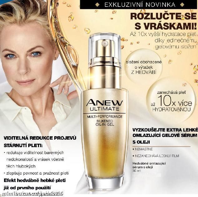 Luxusní hedvábné omlazující sérum Anew Ulti r.2019