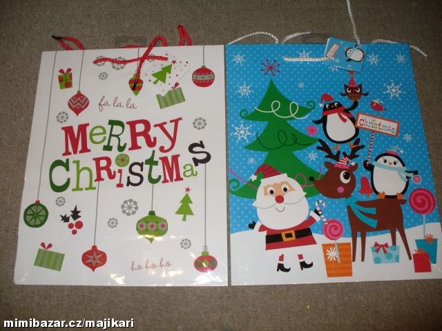 Vánoční taška 32x26cm