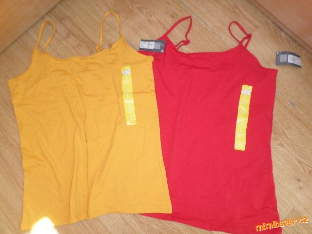 2x top, tílko - n.o.v.é