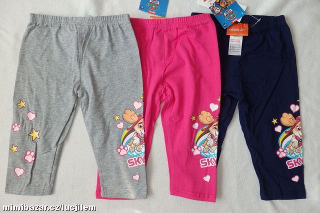 Dívčí 3/4 legíny Tlapková Patrola Paw Patrol