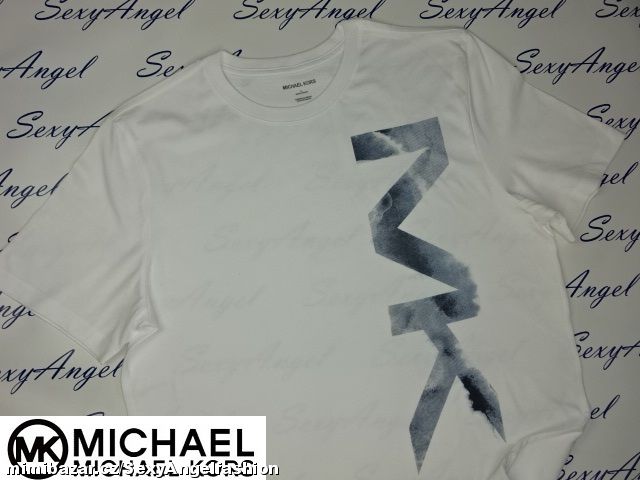  + + PÁNSKÉ TRIKO MICHAEL KORS + + LOGO + + BÍLÉ + + XL-2XL