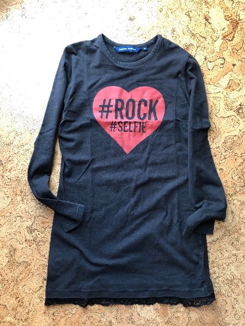 Černé šatičky / tunika OM 10