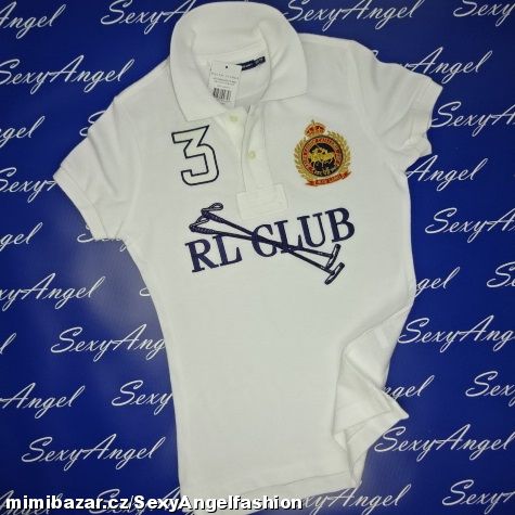 RL317A + + DÁMSKÉ POLOTRIKO RALPH LAUREN + + SS CLUB + + XS