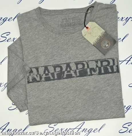  + + PÁNSKÉ TRIKO NAPAPIJRI + + SALLO + + MED GREY + + 2XL + + 