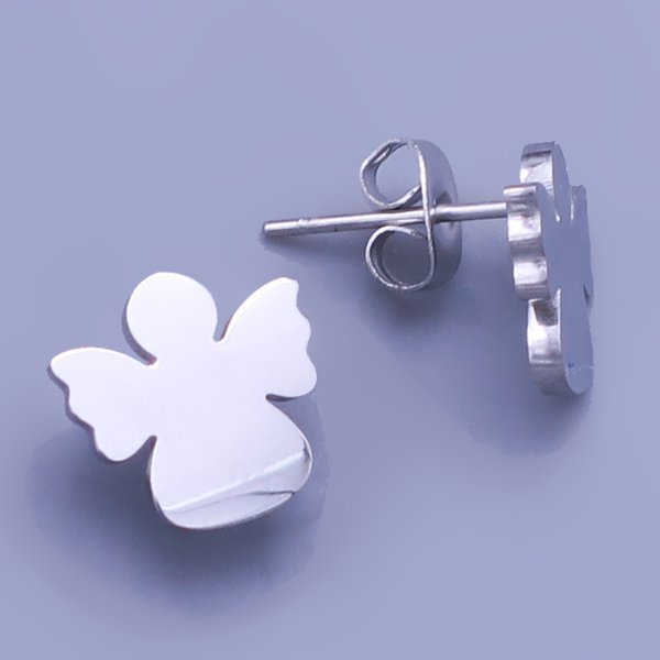 Náušnice andělíčci z chirurgické oceli SKLADEM