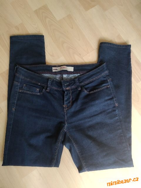 DÁMSKÉ KALHOTY*DŽÍNY*RIFLOVÉ*DŽÍNOVÉ PETITE *8P