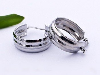 Náušnice kruhy , chirurgická ocel SKLADEM