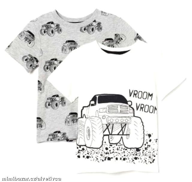 CHLAPECKÉ TRIKO - 2KS V BALENÍ...VEL.134/140