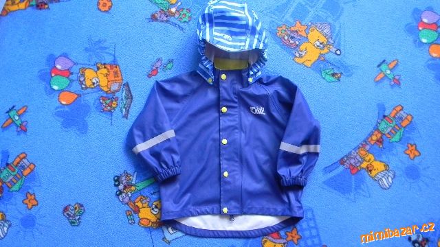 Jarní, podzimní nepromokavá bunda, vel. 98-104