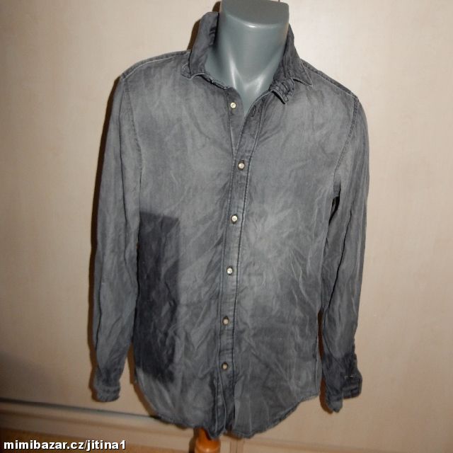 Diesel košile džínová pánská vel M- L