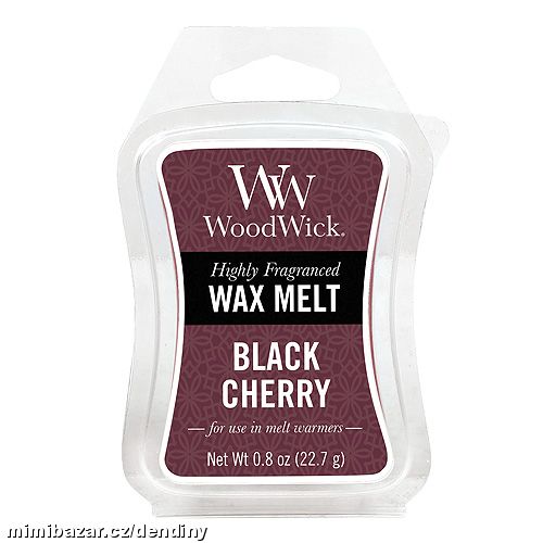 Black cherry vonný vosk Woodwick