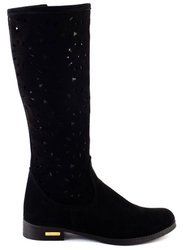 Podzimní/jarní kozačky květované New