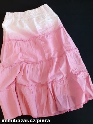 Dlouhá bavlněná batikovaná sukně