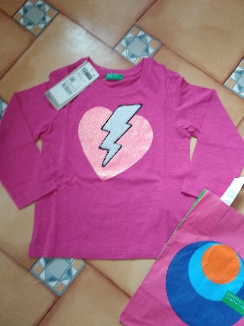 Tričko Benetton - 2Y, XXS