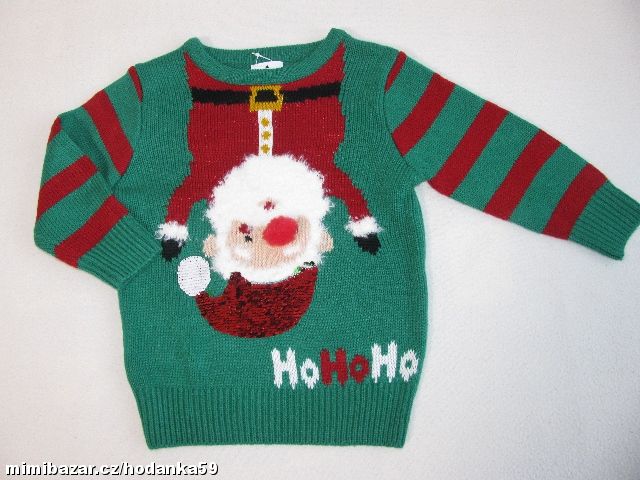 Chlapecký svetr se Santou