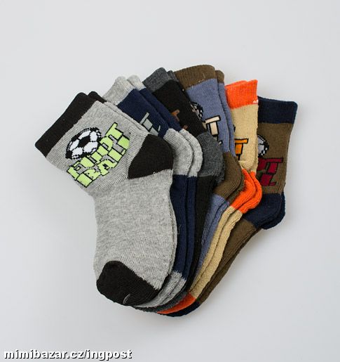 THERMO PONOŽKY vel. 27/30 - 3 páry